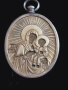 Сребърна Икона медальон,сребро 84 царска Русия, снимка 2