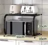 Кухненска стойка и органайзер за микровълнова фурна Hegazy Home Design, до 20 кг, снимка 4