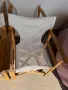 Градински сгъваеми дървени столове 5бр , снимка 5