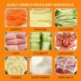 Мултифункционален чопър Spring Slicer за рязане на плодове и зеленчуци с контейнерче, и 5 сменяеми о, снимка 1