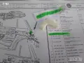 323839080**NEU**VAG**VW**AUDI**ДЪРЖАЧ -ХЕБЕЛ ЗА ЗАКЛЮЧВАЩ МЕХАНИЗЪМ НА ВРАТИТЕ** , снимка 5