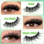 Нов DIY комплект мигли на снопчета 10-18 мм D curl 640 броя за домашно поставяне, снимка 7