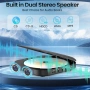 Преносим CD плейър DESOBRY с Bluetooth CD плейър с високоговорители, презареждащ се дискмен за кола , снимка 8
