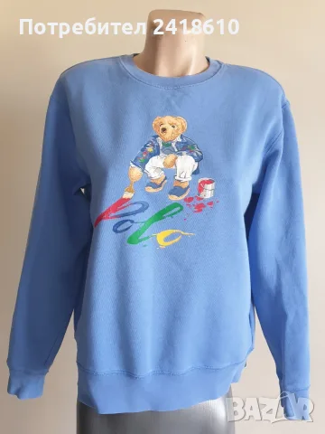 POLO Ralph Lauren Bear Womens Size S ОРИГИНАЛ! Дамски Суичър!