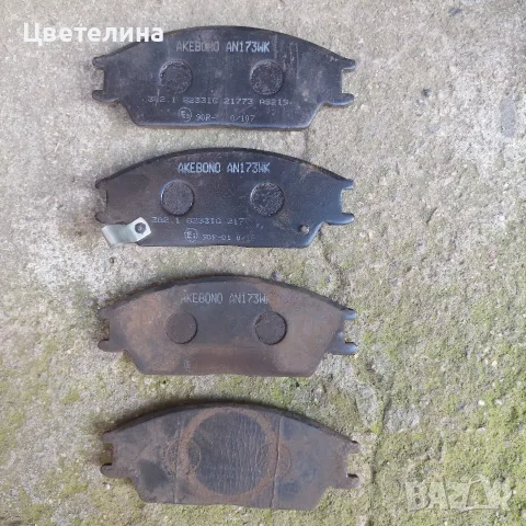 Предни спирачни накладки за автомобил