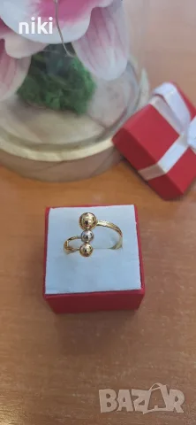 Дамски златни пръстени 14к, снимка 8 - Пръстени - 55400574