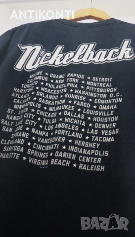 NICKELBACK HERE AND NOW TOUR 2012 Тениска, снимка 5 - Тениски - 54798437