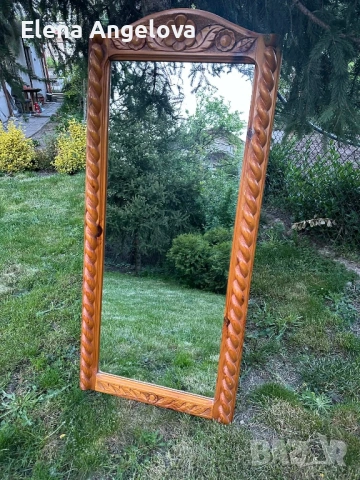 Огледало, дърворезба, снимка 6 - Други - 54335740