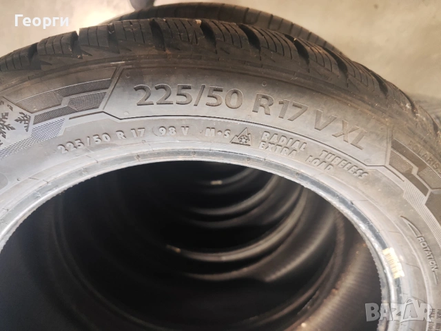 2бр.зимни гуми 225/50/17 Barum, снимка 3 - Гуми и джанти - 54448839