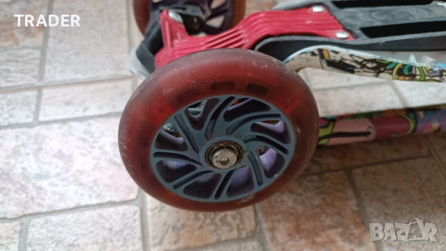 детска тротинетка Scooter светещи колела, снимка 15 - Скутери и тротинетки - 40317939