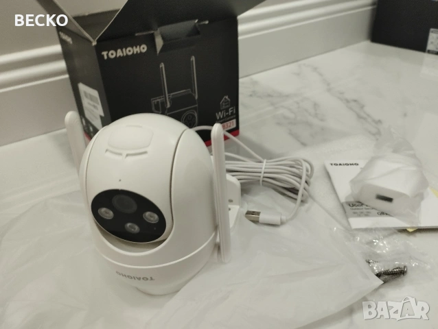 Външна WiFi камера TOAIOHO , снимка 3 - HD камери - 55163395