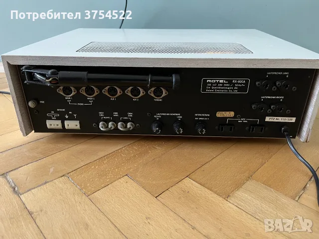 Rotel RX-600A AM/FM стерео ресийвър, снимка 5 - Ресийвъри, усилватели, смесителни пултове - 55452792