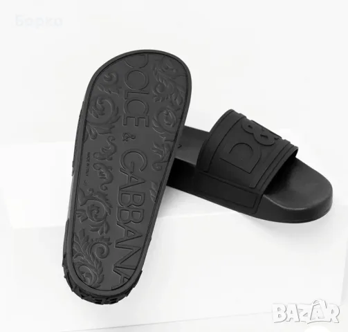 Dolce & Gabbana-оригинални мъжки чехли №42, снимка 6 - Мъжки чехли - 55465370