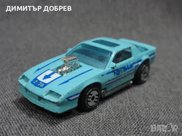 СТАРА РЕТРО МЕТАЛНА КОЛИЧКА HOT WHEELS BLOWN CAMARO Z28