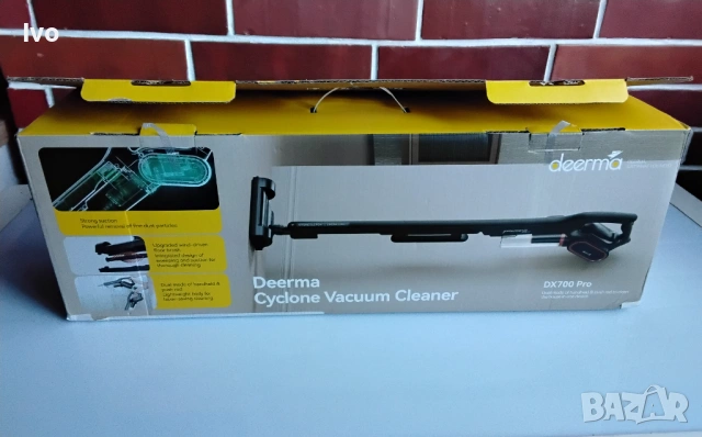  Продавам нова прахосмукачка  Xiaomi Deerma Cyclone Cleaner DX 700Pro