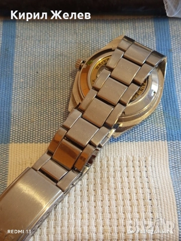 Класически модел мъжки часовник SEIKO 5 AUTOMATIC работи перфектно състояние 30742, снимка 6 - Мъжки - 54110023