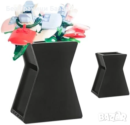 Нова поставка Модерна дървена стойка за LEGO цветя ботаническа колекция растения