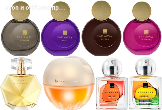 AVON - TTA Today,Far Away,Attraction,Premiere Luxe,Incandessence,Treselle, снимка 5 - Дамски парфюми - 54697116