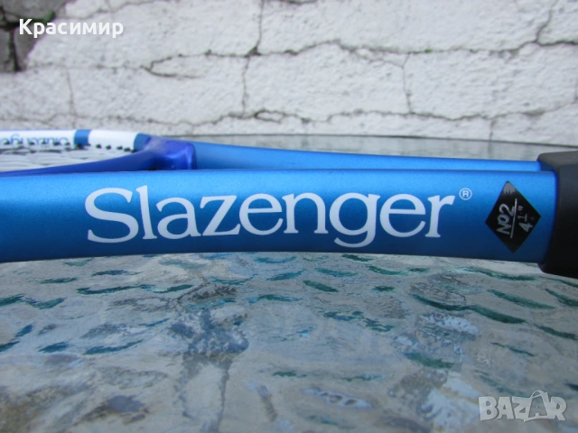 Тенис ракета Slazenger Type JX, снимка 5 - Тенис - 54360209