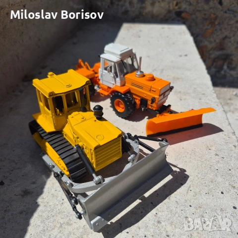 Булдозер ЧТЗ в мащаб 1:43, снимка 4 - Колекции - 54443552