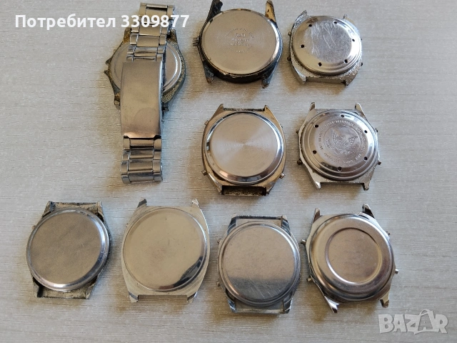 Лот стари ретро часовници, снимка 4 - Мъжки - 54660792