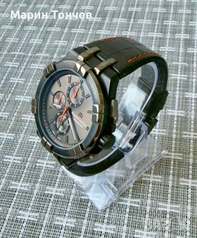 Maurice Lacroix Aikon SE Black Chrono 44mm AI1018-PVB01-334-1, снимка 2 - Мъжки - 54901740