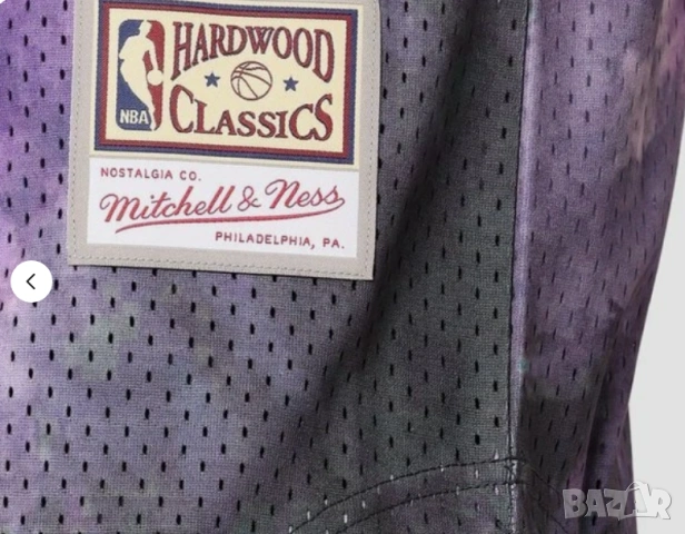 тениска тип джърси Mitchell & Ness Los Angeles Lakers Tie-Dye Mesh размер Л, снимка 6 - Спортни дрехи, екипи - 54875499