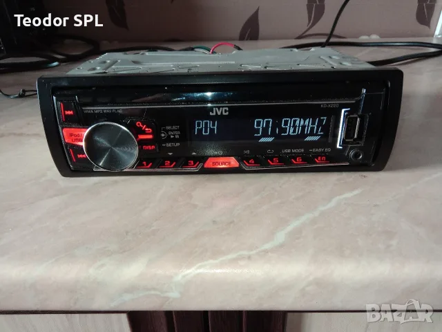 jvc авто радио с флашка 