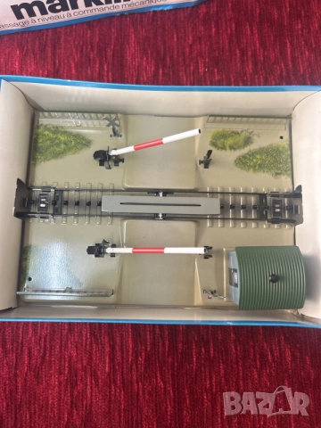 Märklin HO 7390 механичен жп прелез в мащаб HO, снимка 3 - Влакчета, самолети, хеликоптери - 55262688