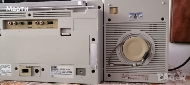 Sharp gf 700 , снимка 15 - Радиокасетофони, транзистори - 54890980