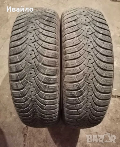 Продавам 2 броя зимни гуми 195.65.15 на 1 сезон дот 2020 Goodyear 
