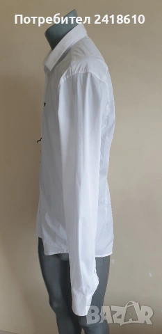 Emporio Armani Slim Fit Cotton Mens Size  XL НОВО! ОРИГИНАЛ! Мъжка Риза!, снимка 9 - Ризи - 54883769