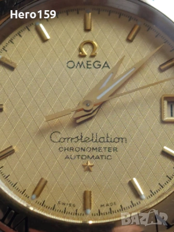 Мъжки часовник''Omega Constellation Automatic Two-Tone 35 mm''-Омега консталейшен, снимка 8 - Мъжки - 54809888