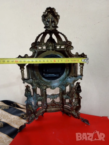 Винтидж каминен часовник, снимка 4 - Антикварни и старинни предмети - 54026129