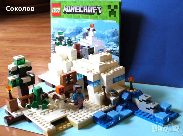 LEGO "Minecraft" - модели 21119 и 21120, снимка 13 - Конструктори - 54584040