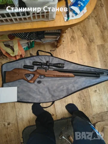 Продавам въздушна пушка ПЦП JTS Airakuda Maks 7.62, снимка 3 - Въздушно оръжие - 55655566