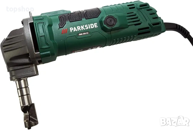 Нова Електрическа ножица за ламарина Parkside PMK 550 ниблер 550W  , снимка 3 - Други инструменти - 54099727