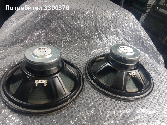 баси visaton w 250, снимка 4 - Тонколони - 54467696