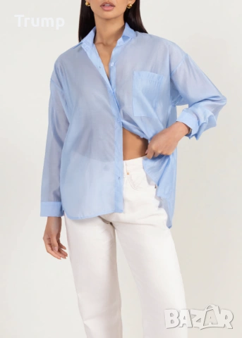 Коприна! Елегантна риза , нежно копринена материя, стандарт, снимка 2 - Ризи - 54035413