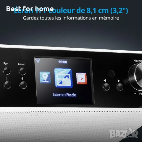 MEDION P85063 интернет кухненско радио с Dab+, снимка 4 - Друга електроника - 55396584