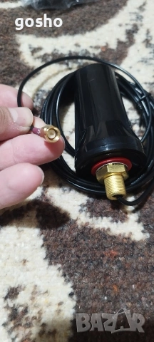 Външна антена Kaser K4G0300 – 4G/5G LTE усилваща антена (черна, снимка 4 - Мрежови адаптери - 54207961