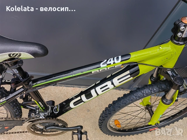 CUBE Race 240 детски алуминиев велосипед 24 цола, снимка 5 - Велосипеди - 54379526