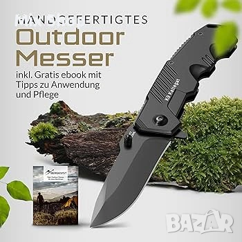 Нов Сгъваем нож Bergkvist K9, снимка 2 - Други стоки за дома - 54708516