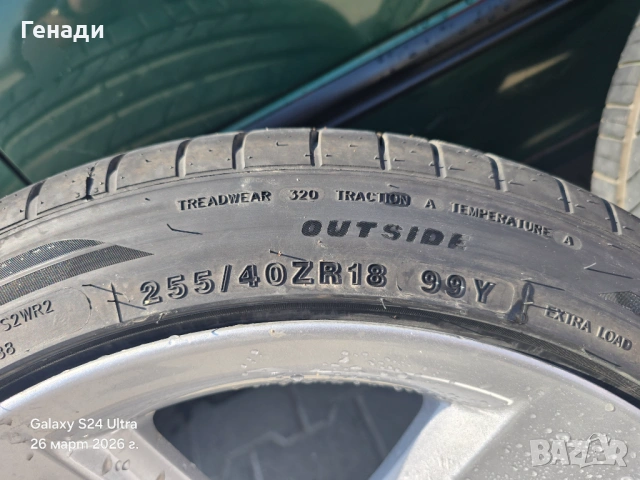 5x120 R18, снимка 7 - Гуми и джанти - 53982486