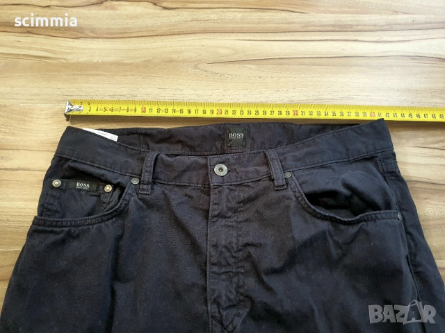 Hugo Boss мъжки черни дънки (размер M/L), снимка 12 - Дънки - 54714873