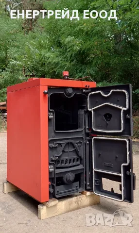 Чугунен котел на твърдо гориво Виадрус/Viadrus U22 6D 35 kW , снимка 9 - Отоплителни печки - 55603826