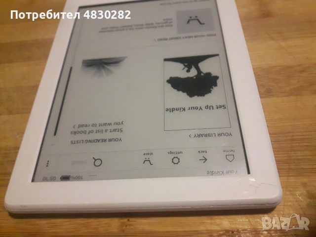 Електронен четец reader Amazon Kindle 8th Generation (2016) SY69JL 6.0000 Wi-Fi E-reader, снимка 4 - Електронни четци - 54978536