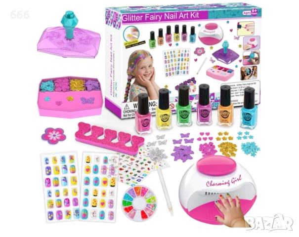 Детски комплект за маникюр за момичета