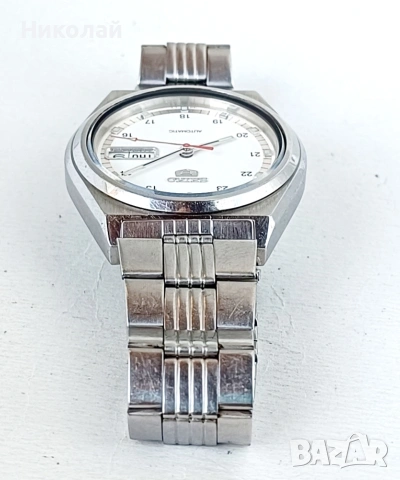 Seiko 5 Сейко 5 - самонавиващ се часовник, снимка 7 - Мъжки - 55195495