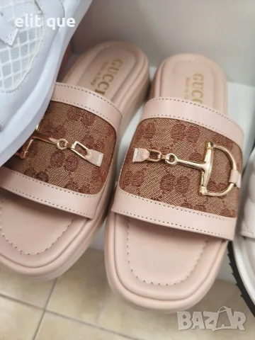 дамски чехли Gucci miu miu , снимка 2 - Чехли - 55675644